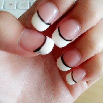 Luxury Nail Spa - This is what they gave us My friend had bubble nails and I got streaks and uneven lines - Nail Salons Near Me - Pinole, California Luxury Nail Spa - This is what they gave us My friend had bubble nails and I got streaks and uneven lines - Nail Salons Near Me - Pinole, California