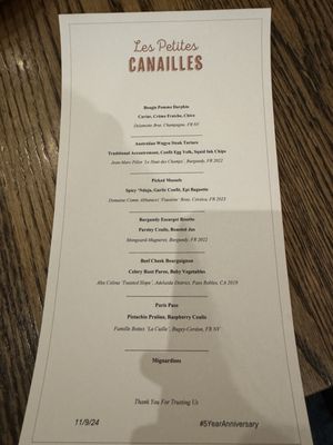 Menu photo 8 Les Petites Canailles Paso Robles, CA Menu photo 8 Les Petites Canailles Paso Robles, CA