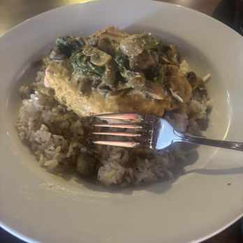 29 Palms Inn - Green curry salmon - New American Near Me - 29 Palms, California
