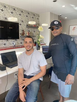 Green Leaf Lotus by null