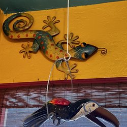 Squeeze Inn Sandwich Shop - More funky decor. I told you this is a fun place.