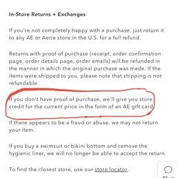 Return & exchange policy Return & exchange policy