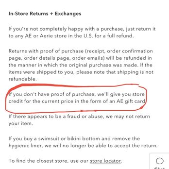 American Eagle Outfitters - Return & exchange policy - Women's Clothing Near Me - Bakersfield, California American Eagle Outfitters - Return & exchange policy - Women's Clothing Near Me - Bakersfield, California