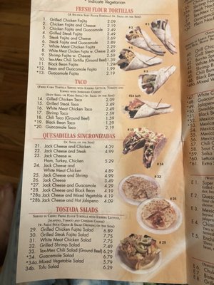 Menu photo 4 Cactus Brooklyn, NY