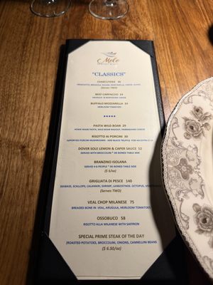 Menu photo 2 Molo Newport Beach, CA