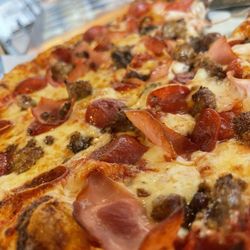 Viano's Pizza - All Meat Pizza