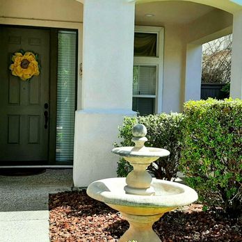 Beyond Junk Removal - Manicured shrubs & new bark. House & porch Stucco has been power washed. Looks new - Junk Removal & Hauling Near Me - Elk Grove, California Beyond Junk Removal - Manicured shrubs & new bark. House & porch Stucco has been power washed. Looks new - Junk Removal & Hauling Near Me - Elk Grove, California