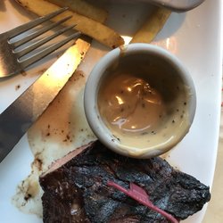 Buffalo-Grill Restaurant - Overcooked steak.