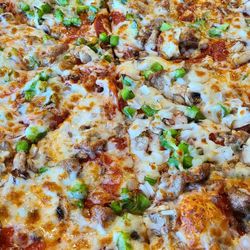 Slice of The Burg - Large Supreme Pizza $22.49 EXCELLENT!