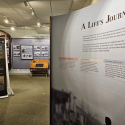 Herbert Hoover National Historic Site - Informational displays