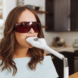 Amber Budd Atelier - 2-8 shades whiter teeth guaranteed - comfortable, quick (less than an hour) and professional quality in a boutique spa environment!