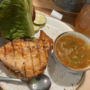 The Shaggy Sheep - Tequila lime chicken with green chili soup - Breakfast & Brunch Near Me - Grant, Colorado