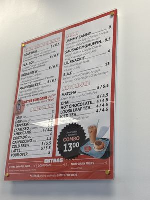 Menu photo 8 Quigley Coffee Sanford, FL
