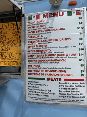 Menu photo 1 El Taquito Detroit, MI