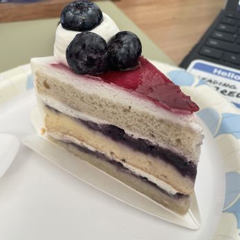 Blue Angel - Blueberry cake slice - Bakeries Near Me - Fort Lee, New Jersey Blue Angel - Blueberry cake slice - Bakeries Near Me - Fort Lee, New Jersey