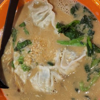 Goma Tei Ramen Ala Moana - Fish dumpling.  Tan tan ramen.  Good. - Ramen Near Me - Honolulu, Hawaii