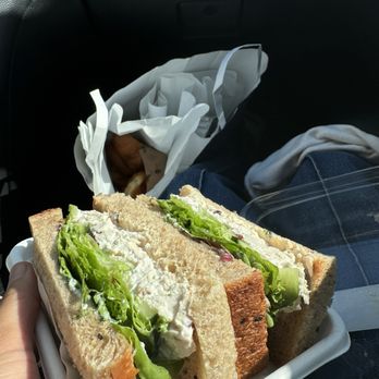 Paris Baguette - Harvest Chicken Salad Sandwich - Coffee & Tea Near Me - Irvine, California