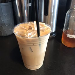Iced Vanilla Latte