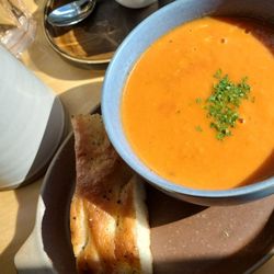 Cumin Kitchen and Drink - Tomato soup  London fog