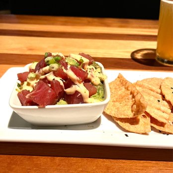 BJ's Restaurant & Brewhouse - Tasty Tuna+Avocado+Asian Sauce/ Wonton Chips - Breweries Near Me - Nanuet, New York BJ's Restaurant & Brewhouse - Tasty Tuna+Avocado+Asian Sauce/ Wonton Chips - Breweries Near Me - Nanuet, New York