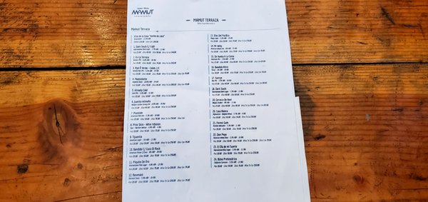 Menu photo 1 Mamut Cervecería Tijuana, BCN