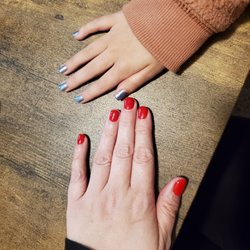 Miami Nails - Mine and my daughters manicures