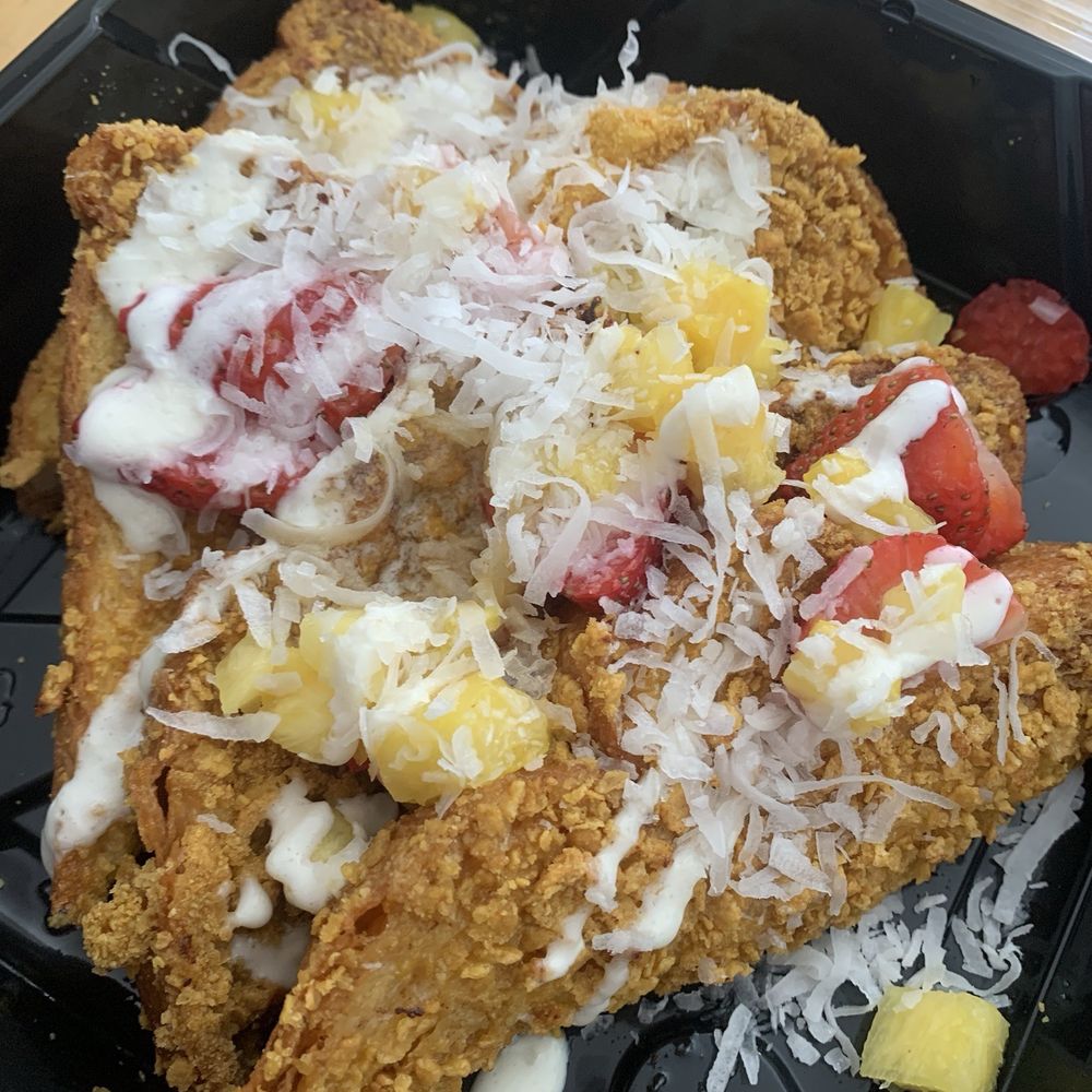 The Brunch House - Tropical French Toast to-go - Breakfast & Brunch Near Me - Temecula, California The Brunch House - Tropical French Toast to-go - Breakfast & Brunch Near Me - Temecula, California