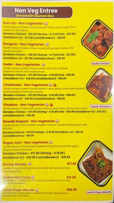 Menu photo 2 Persis Biryani Indian Grill Tallahassee, FL