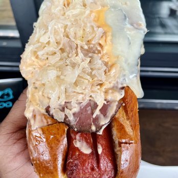 Bun Papa - Reuben Dog - Hot Dogs Near Me - Alexandria, Virginia Bun Papa - Reuben Dog - Hot Dogs Near Me - Alexandria, Virginia