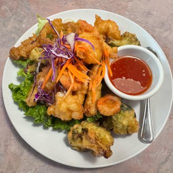 O'Char Thai Cuisine - Tempura platter - Thai Near Me - Issaquah, Washington O'Char Thai Cuisine - Tempura platter - Thai Near Me - Issaquah, Washington
