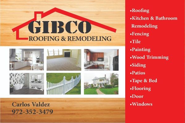 Gibco Roofing & Remodeling Logo