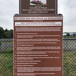 Metuchen-Edison Community Dog Park - Rules