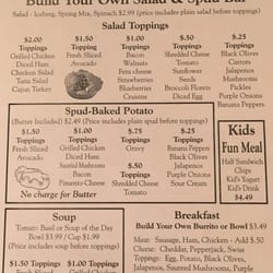 Daily Press - Menu