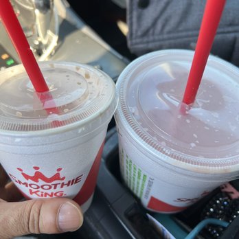 Smoothie King - My son said his chakalata was liquidy and mines taste awful - Juice Bars & Smoothies Near Me - Duluth, Georgia