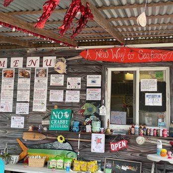 Wild Sassa - Menu wall and order window - Food Trucks Near Me - Homosassa, Florida