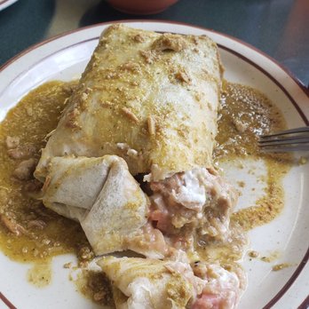 Los Compadres - Chili Verde Burrito - Mexican Near Me - Florence, Oregon