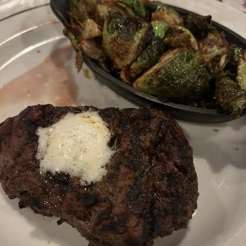 Saltgrass Steak House - Filet steak and brussels sprouts - Steakhouses Near Me - Shenandoah, Texas Saltgrass Steak House - Filet steak and brussels sprouts - Steakhouses Near Me - Shenandoah, Texas