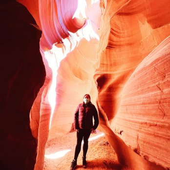 Antelope Canyon Navajo Tours - My tour guide helped take this photo - Walking Tours Near Me - Page, Arizona Antelope Canyon Navajo Tours - My tour guide helped take this photo - Walking Tours Near Me - Page, Arizona