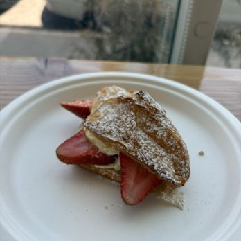 Mestiza Coffeehouse - Strawberry croissant - Bakeries Near Me - Ontario, California