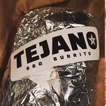 Tejano BBQ Burrito - a sandwich wrapped in foil - Tex-Mex Near Me - Montreal, Quebec