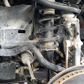 Muscle Tuner Auto - Front end... before... no bueno! - Auto Parts & Supplies Near Me - Los Angeles, California