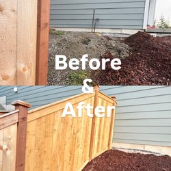 E Ramos Ramirez Landscape & Maintenance Service - A well done cedar fence.