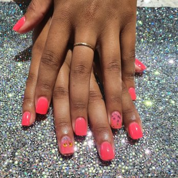Wax Nails Spa - Dipping powder with real flowers - Nail Salons Near Me - Clarksville, Tennessee Wax Nails Spa - Dipping powder with real flowers - Nail Salons Near Me - Clarksville, Tennessee