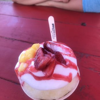 Wailua Shave Ice - Lava flow - Shaved Ice Near Me - Kapaa, Hawaii