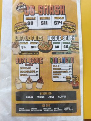 Menu photo 1 Burger James Miami Gardens, FL
