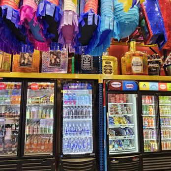 Jack's Candy - Adult piñata near the cash register. 3/28/2025 - Candy Stores Near Me - Los Angeles, California