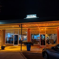 Glen Lennox Shopping Center - Outside storefront shot of Jujube restaurant, located in the Glen-Lennox Shopping Center. I took this picture on November 12, 2021.