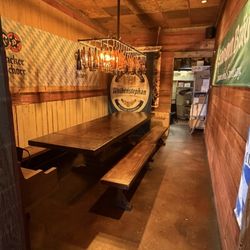 Kathrin's Biergarten - Party room with piano
