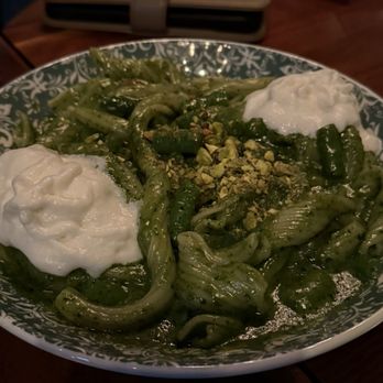 Alpana - Pistachio Pasta - New American Near Me - Chicago, Illinois