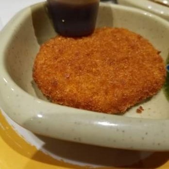 Genki Sushi - Vegetable croquet with katsu sauce - Sushi Bars Near Me - Kahului, Hawaii